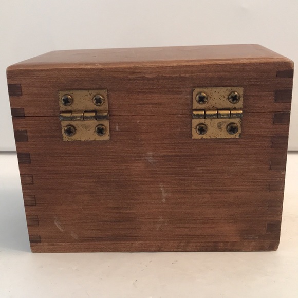 Recipe Box Dove Tail Corners - Picture 4 of 13